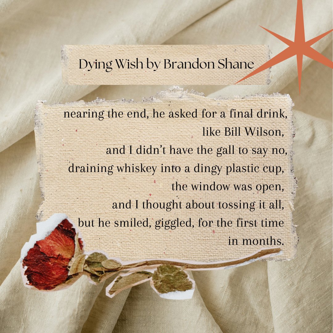 Crab Apple Literary (on hiatus) (@crabapplelit) on Twitter photo Find yourself drawn to bones & beasts with "Monk's Hour at the Pompidou Museum" by CM Sears (<a href="/CreativeSears/">Christina Sears Creative</a>) & to old habits with Brandon Shane's (<a href="/RuiShanewrites/">Brandon Shane</a>) "Dying Wish."
And don't miss Shane's other CAL 5 piece entitled "Summer Job" !!
➡️crabapplelit.wixsite.com/crab-apple-lit… Find yourself drawn to bones & beasts with "Monk's Hour at the Pompidou Museum" by CM Sears (<a href="/CreativeSears/">Christina Sears Creative</a>) & to old habits with Brandon Shane's (<a href="/RuiShanewrites/">Brandon Shane</a>) "Dying Wish."
And don't miss Shane's other CAL 5 piece entitled "Summer Job" !!
➡️crabapplelit.wixsite.com/crab-apple-lit…