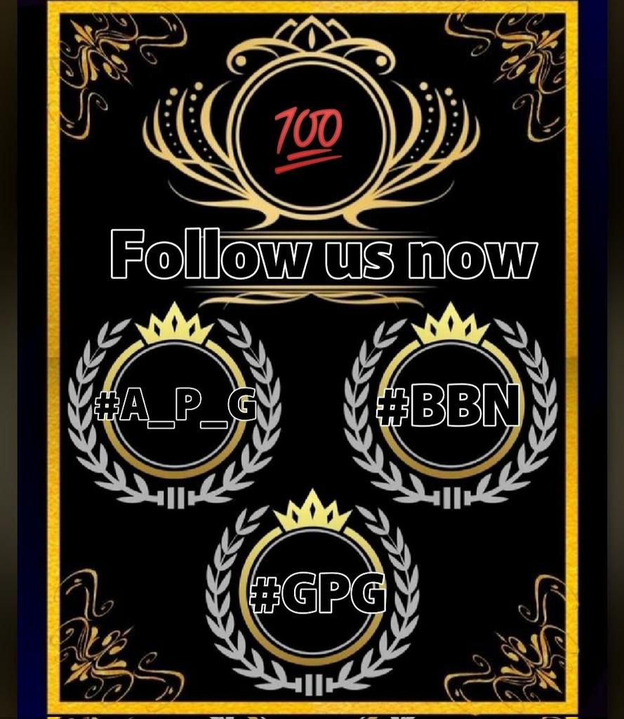 #A_P_G 🪴#GPG 
@_1gul @Ghz97
@bnte_ @MIG9T
@YBttiz
@Fiaz7175
@momofb4
@TYBttii
@5kshf
@sqb27
@1x1x7_
@Mir7g
@Lilli_fb
@Faj514
@zz70m
@Qs3488
@Ozlerntr
@1Mahii1
@SKN322
@Z2chp3
@1PTI_
@frq04
@1iA_4
@1fazl2
@1Aara_
@1GPTI
@Lub_03
@F4FB2U
@SGII555
@cknlaw1
@1Aman77
@__Libra1
#BBN✅