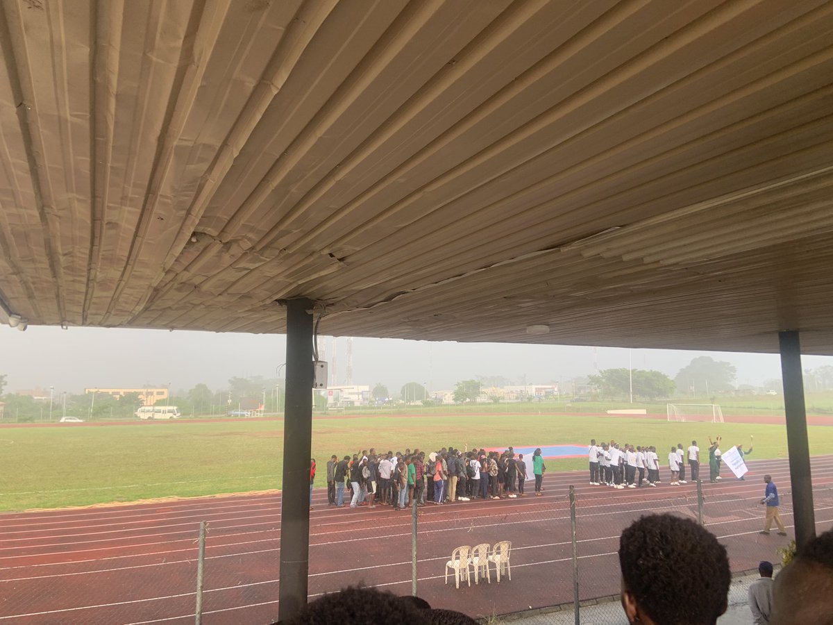 Photos: Amidst heavy downpour, Great Ife 2024 Sports Festival kicks off with Faculties Parade.

#OAUTwitter
#xOAU
#GreatIfe