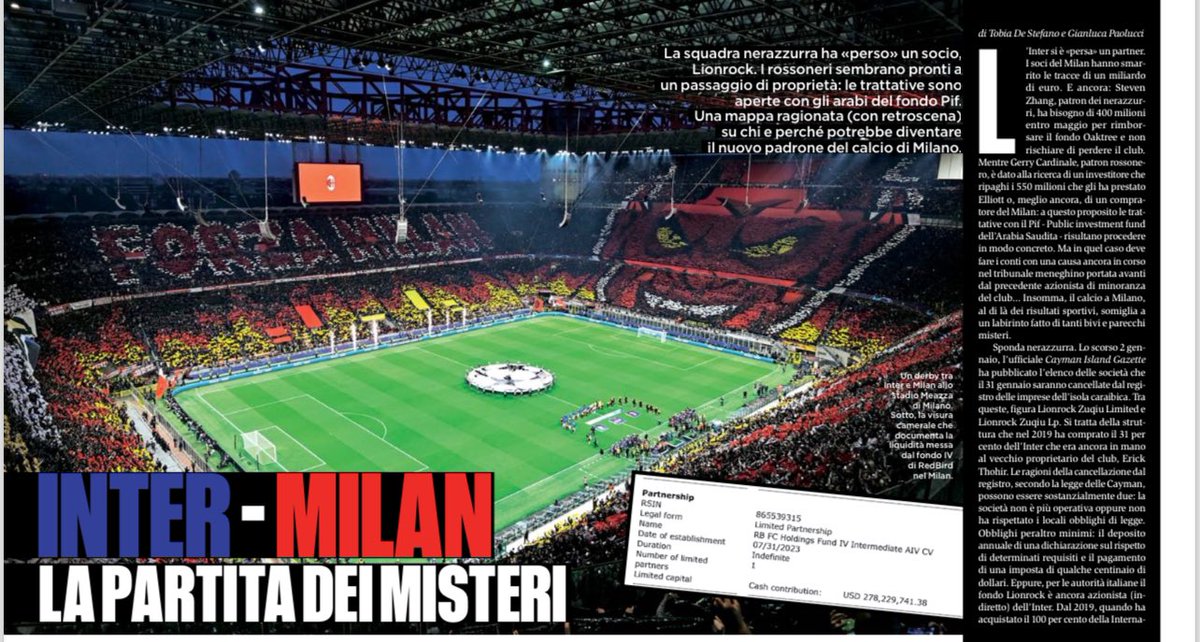 Sembra che oggi si scopra che LionRock era uscito dall’Inter, in realtà grazie a   <a href="/giapao/">gianluca paolucci</a> l’avevamo scritto su <a href="/panorama_it/">Panorama.it</a> mesi fa (gennaio)