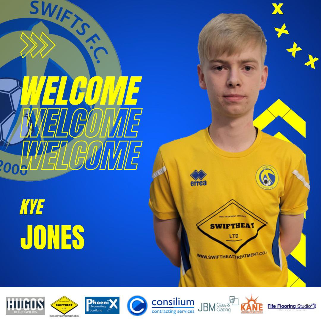 💙 New Signing 💛

Welcome Kye Jones to Inverkeithing Hillfield Swifts! The skilled forward from Heriot Watt U20s league winning team brings fantastic technical ability and an eye for goal #SwiftsFamily #WelcomeKye #EoSFL