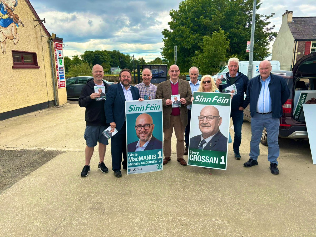 Campaign trail in Inishowen tonight. @MacManusChris @PadraigMacL and Terry Crossan. People struggling with the devastation of mica but recognise the need to implement change at the top to force delivery of 100% redress. @tonydutchdoc @sinnfeinireland