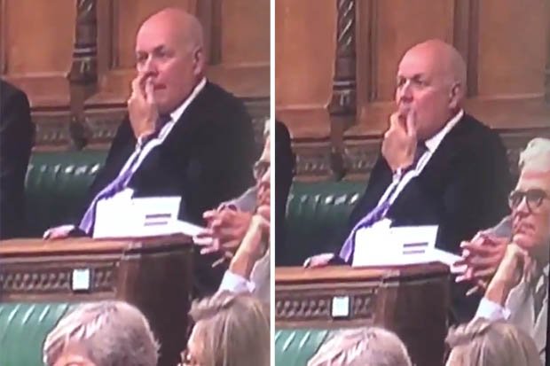 Moolok8's tweet photo. @pritipatel @MPIainDS @RicHolden The only vision this prick has is where his next bogie snack is coming from.
Disgusting fucker.
#ToriesOut685
#ToryPropaganda
#ToryRecession
#ToryScum
#ToryCriminals
#ToryBellEnd https://t.co/JbtSm0cbu2