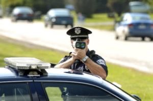 Why are cops allowed to do this - use these special binoculars to spy on naked ladies driving to work - disgusting! #ShareIfYouAgree!