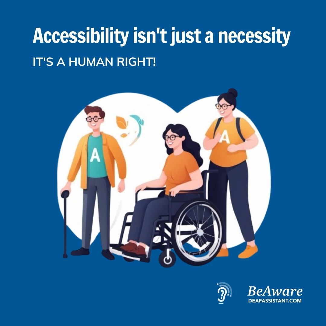 BeAware, the d/Deaf Assistant #CES2024 tweet media