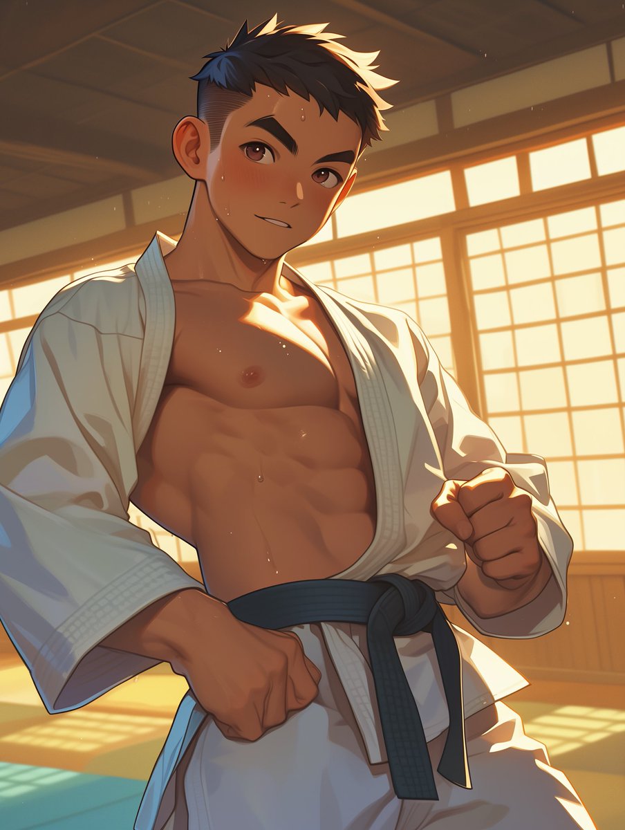 Handsome__AI's tweet photo. Leo 2

Patreon coming soon 👀

#nijijourney #midjourney #anime #bara #yaoi #aiart #gaycomic https://t.co/pruECGDdPc