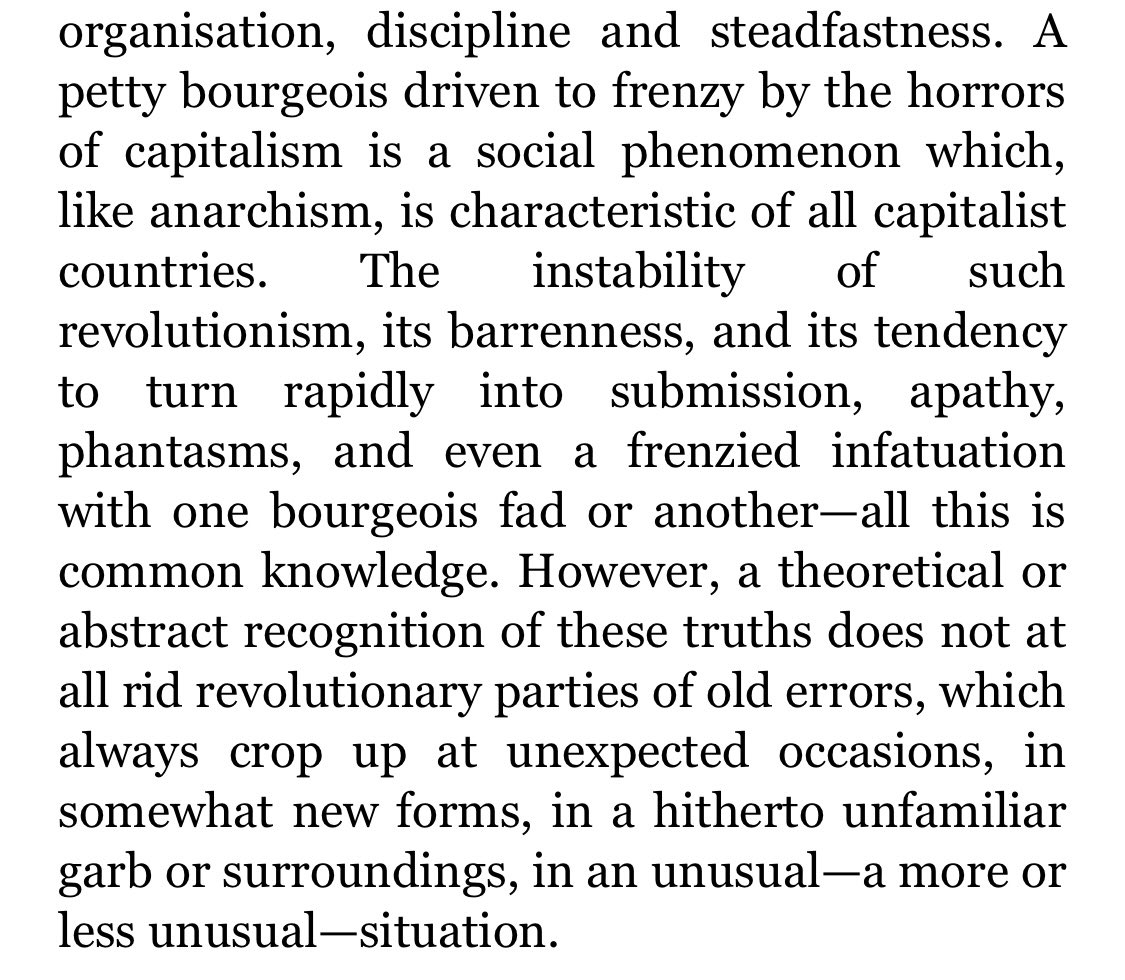 At every move, 'magacommunists' reveal themselves to be nothing more than an expression of petit bourgeois anxieties masquerading as radicalism. They are failsons, law, & grad school dropouts who aspire to become proprietors of petty fiefdoms to avoid the fate of the Proletariat.