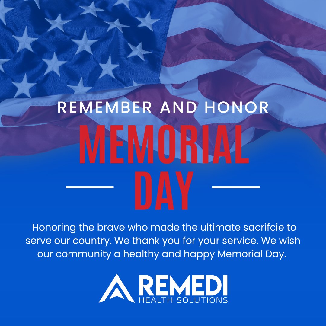 Honoring the brave who made the ultimate sacrifice for our freedom. Wishing everyone a happy and healthy Memorial Day. 🇺🇸