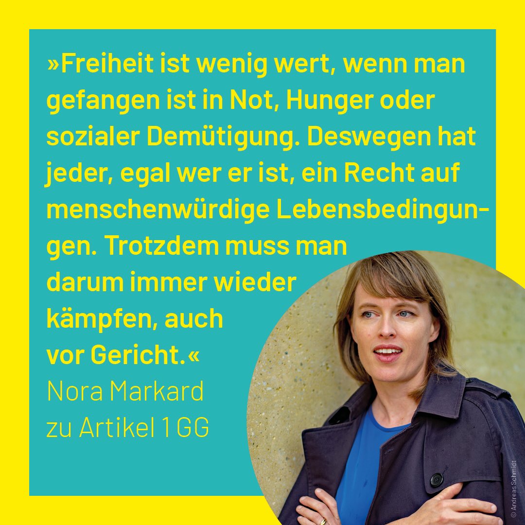 Drüben bei Instagram stellen <a href="/RonenSteinke/">Ronen Steinke</a> und ich über die nächsten Wochen die Grundrechte des #GG vor - heute ging es los mit der #Menschenwürde und dem Thema Kinderarmut. Kommt doch mal schauen!