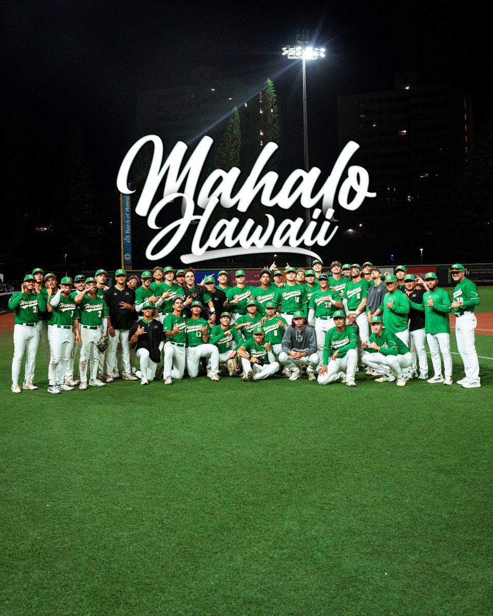 An unforgettable run. Mahalo, Hawai‘i for coming along for the ride 🤙 #GoBows