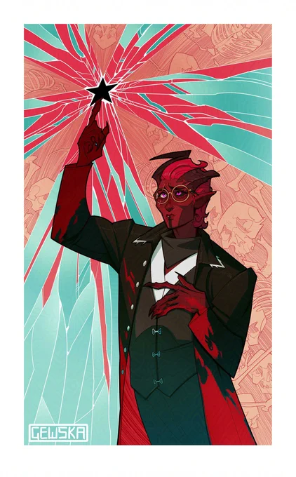 The Hierophant Tarot соmmissіon for bombietta on tumblr  