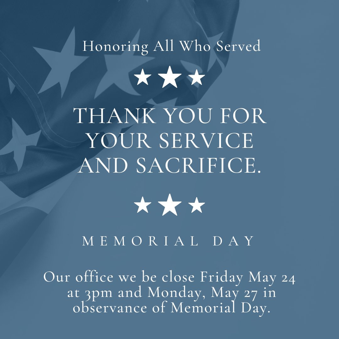 Tower90230's tweet image. Today we honor and remember the brave hearts who gave everything for our freedom. Let's reflect on their courage and sacrifice, and hold their memories close. Wishing everyone a peaceful Memorial Day. 

#MemorialDay #HonorAndRemember #TowerInsurance #TeamTower