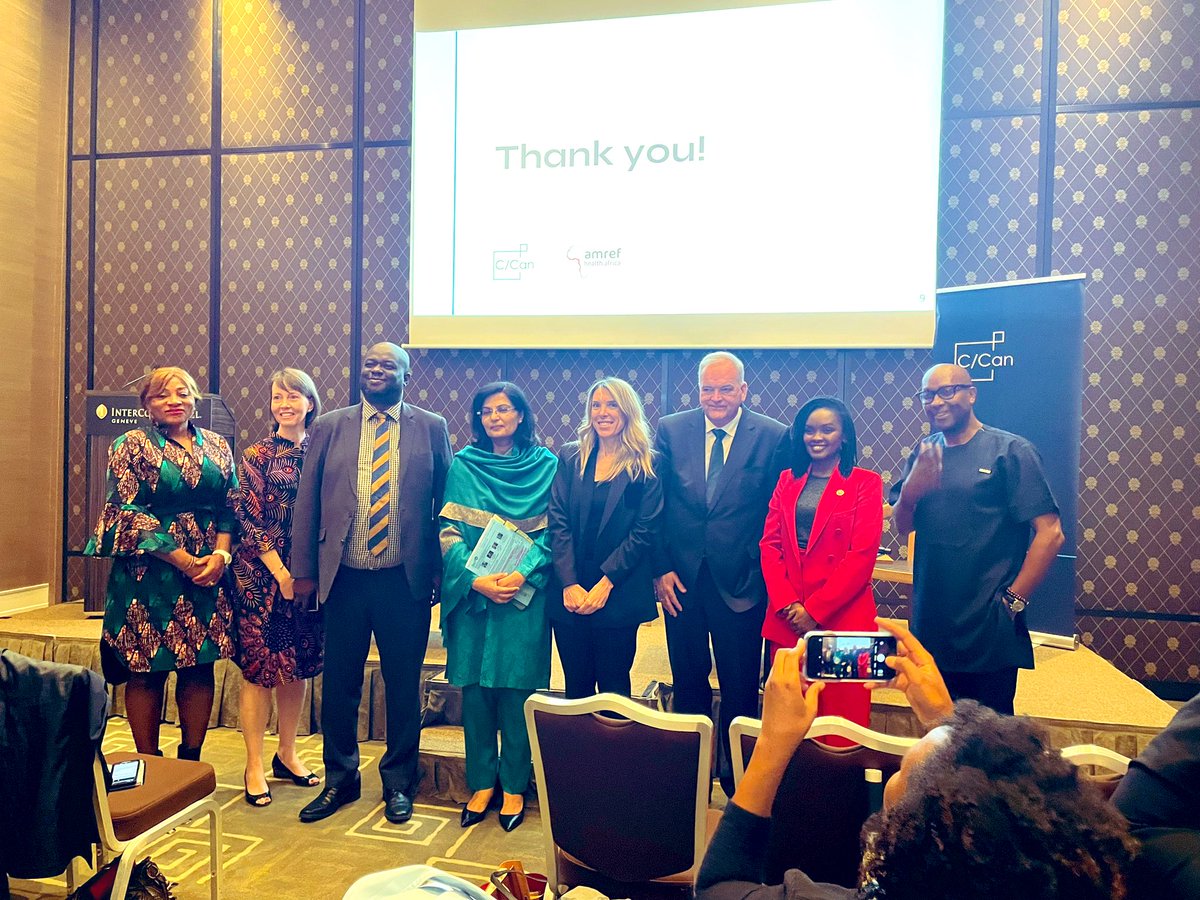 Enjoying insightful sessions from localization and power dynamics to tackling the burden of NCDs in Africa;
Meeting inspiring champions like Prof Seck, Ms <a href="/FemiOke/">Femi Oke</a>, <a href="/daktari1/">Dr Githinji Gitahi, MBS</a> 
at the #WHA! Each conversation brings new perspectives, motivation. #GlobalHealth 🌟
#WomenLeading