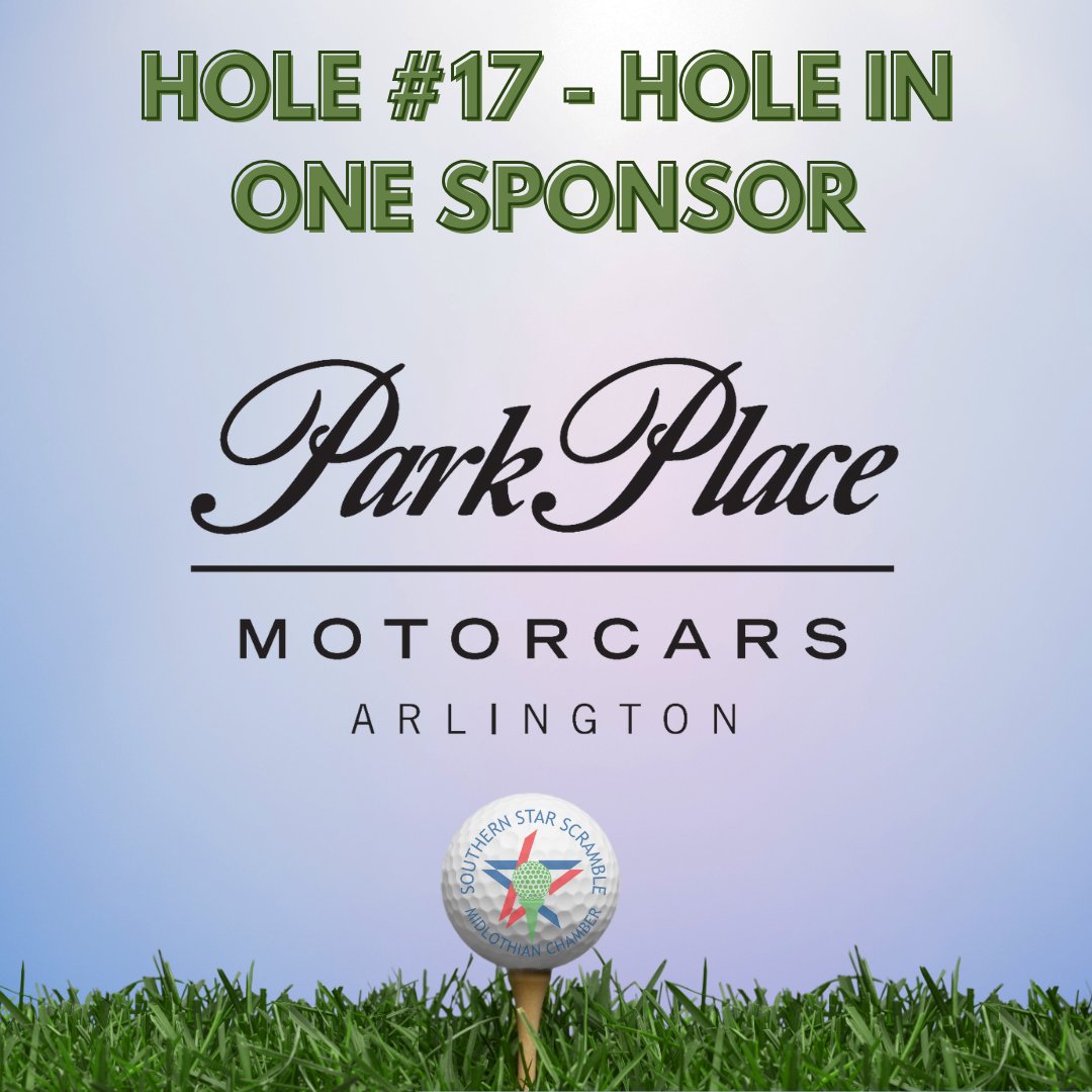 🚗💥 Hole-In-One Contest at Hole 17! Sponsored by Park Place Motorcars, your perfect shot could win you a car. Ready to hit it? 🏌️‍♀️ #SouthernStarScramble #HoleInOne #ParkPlaceMotorcars