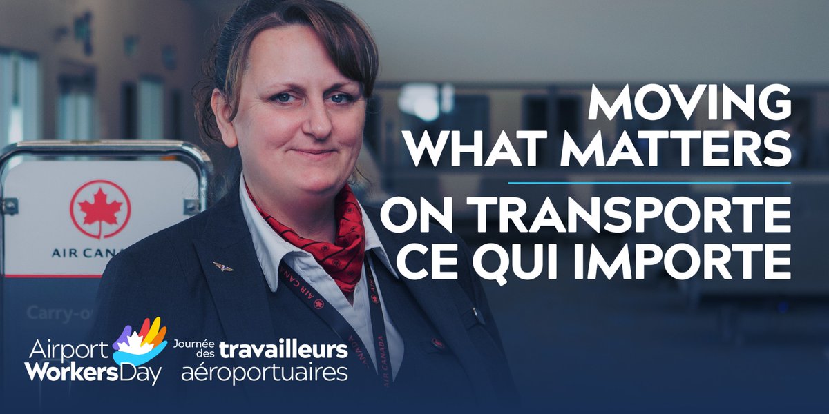 ✈️ LSV Les aéroports canadiens accueilleront plus de 150 MILLIONS de passagers cette année ? Un grand merci aux formidables travailleurs des aéroports qui font en sorte que cela se produise ! #Journéedestravailleursaéroportuaires