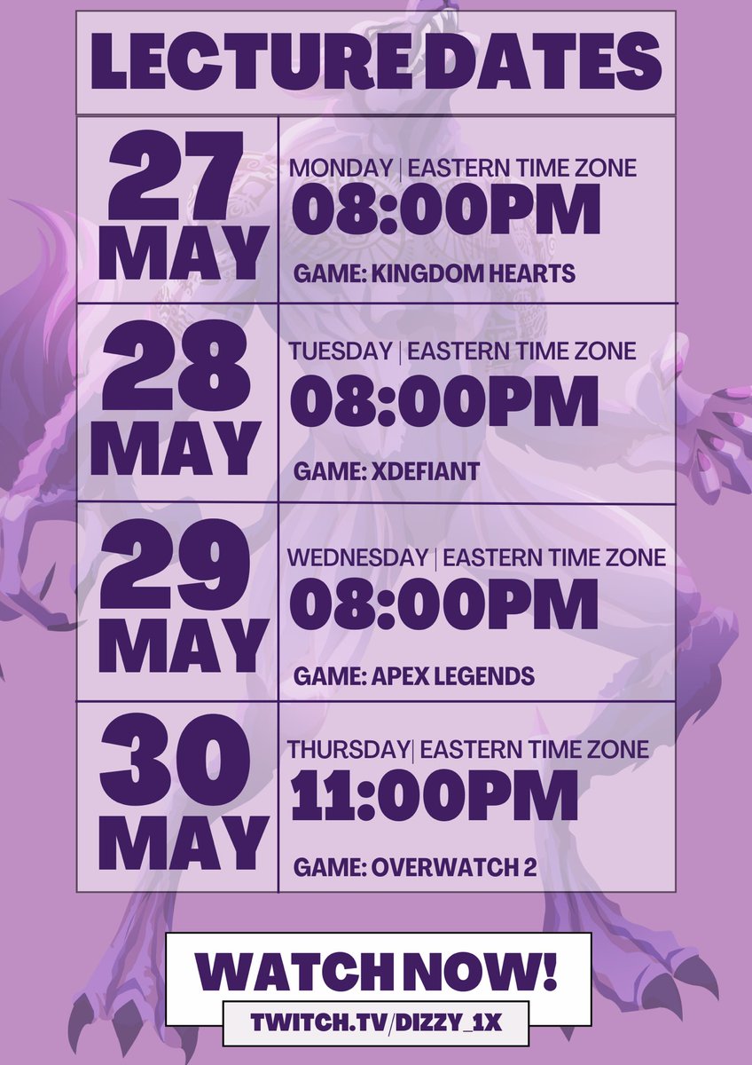 DiZZY1XUpdates's tweet image. #CSULiveAlert ---&amp;gt; Here Is Your Lecture Schedule For The Week!

You See It RIGHT, No Fortnite This Week! We Locked In DIFFERENTLY This Week. Need To Get That Practice In On MNK With Different Games! 

“Study Hard, Practice Hard, Play Ferociously”

Don’t Miss A Lecture This Week!