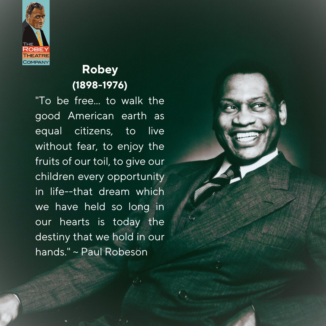 robeytc's tweet photo. A quote by Paul Robeson.
Paul Robeson (1998) “Here I Stand”, p.108.
#robey #theatre #blacksinger #latheatre #blackexcellence #blacktalent #hereistand https://t.co/cyjOz5vizr