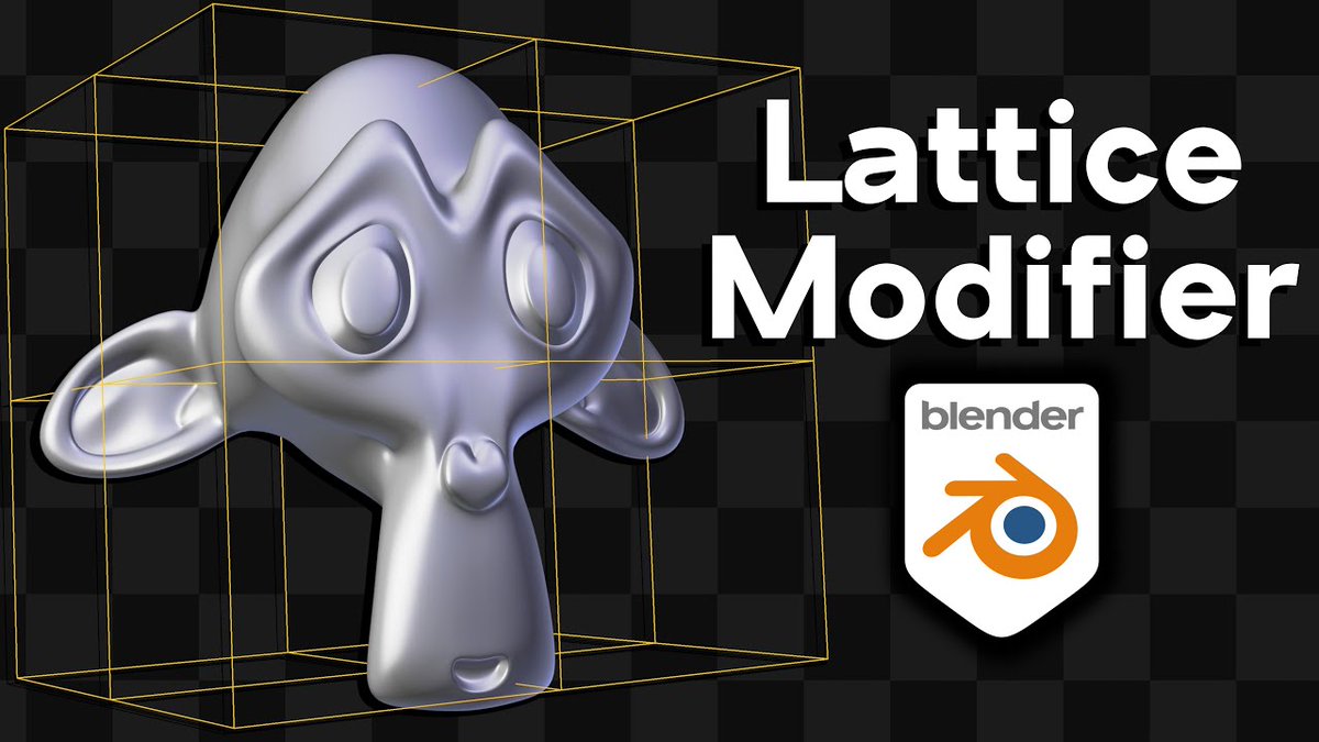 contentguild's tweet image. How to Use the #Lattice Modifier in #Blender  bit.ly/3yjSha5
