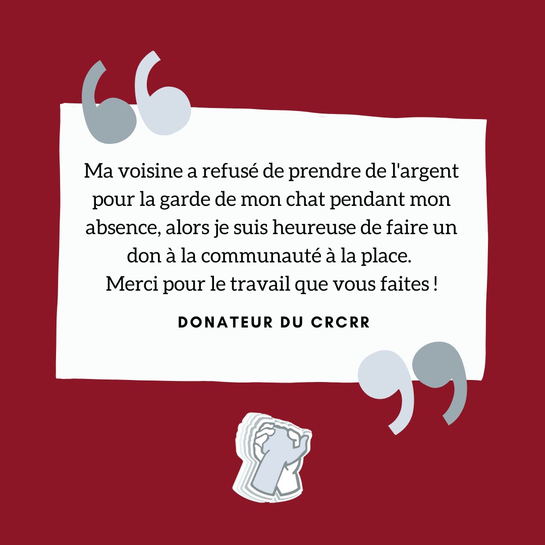 CRCRR_RRCRC's tweet photo. Récemment, une note accompagnait un don généreux à notre banque alimentaire d'urgence, ce qui a fait naître un grand sourire sur nos visages.   ⁠
⁠
Recently, a note accompanied a generous donation to our Emergency Food Bank that brought a big smile to our faces. #RRCRC #CRCRR https://t.co/OxKMwPsSWt
