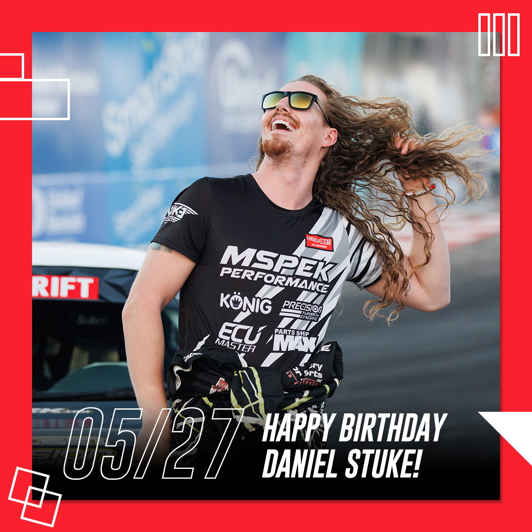 Wishing a Happy Birthday to Daniel Stuke! 🥳

#FormulaD #FormulaDRIFT