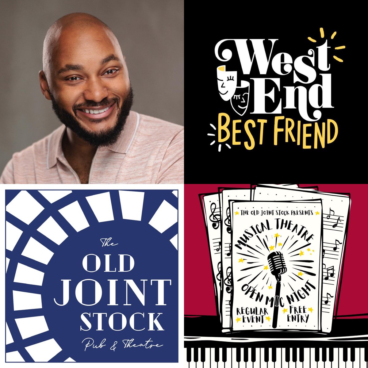YOUR MUSICAL THEATRE OPEN MIC NIGHT RETURNS! 🎵 📅 28th June Hosted by the incredible Dom Hartley-Harris (The Preacher in Bonnie and Clyde; George Washington in Hamilton) and live streamed by @WESTENDBF Email your requests before MONDAY 17th JUNE to OJStheatre@gmail.com
