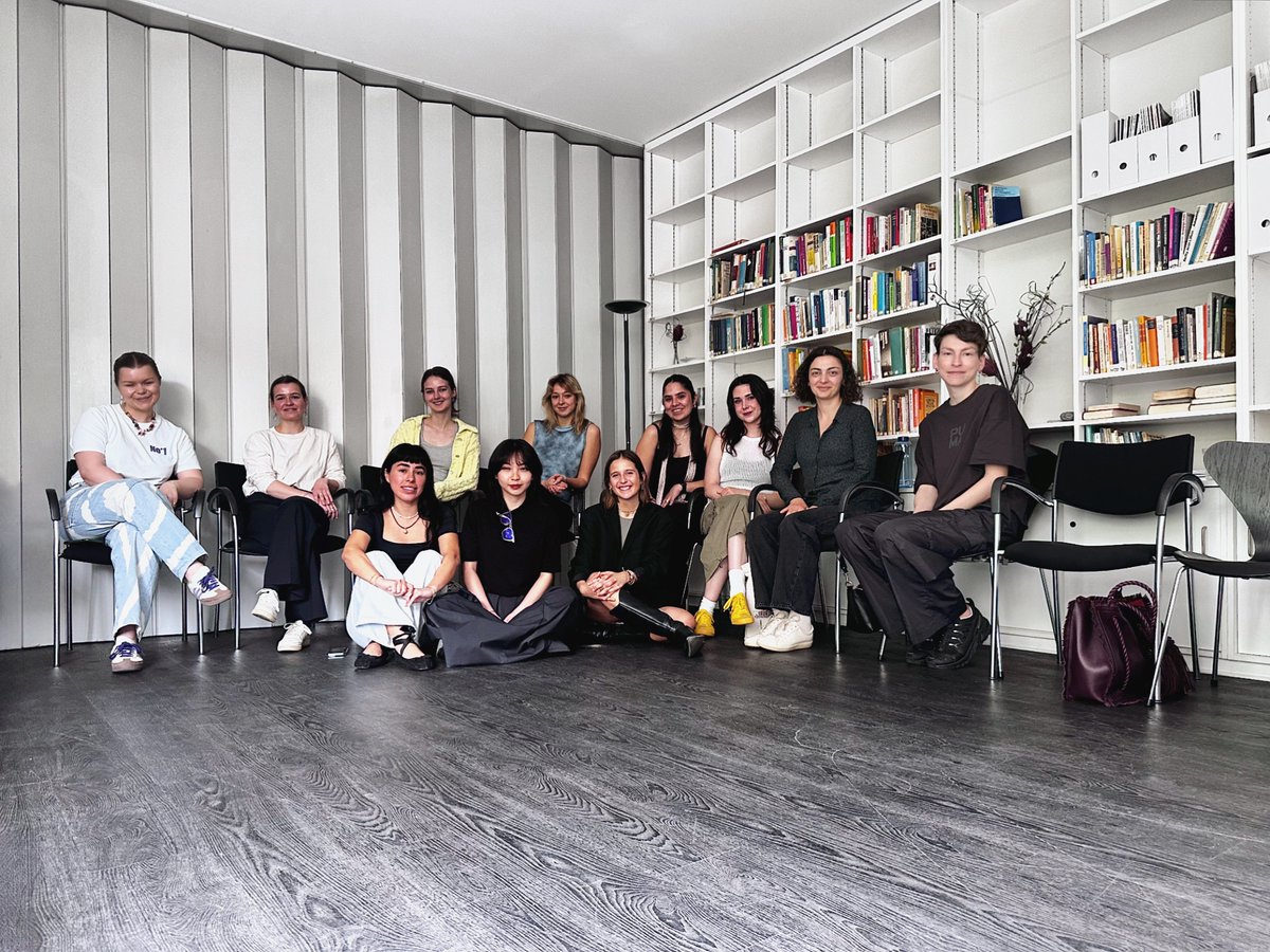 Education is fundamental to the MENTAL HEALTH IN FASHION campaign. Our @AMD_School  students in the Master's program Sustainability in Fashion & Creative Industries visit TelefonSeelsorge to understand alternative approaches. 
#MentalHealthInFashion #MentalHealth #FashionIndustry