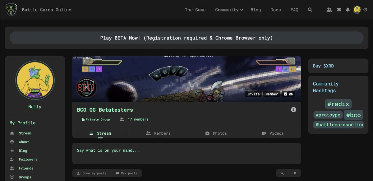 OK, let's try this out...

#RunsOnRadix