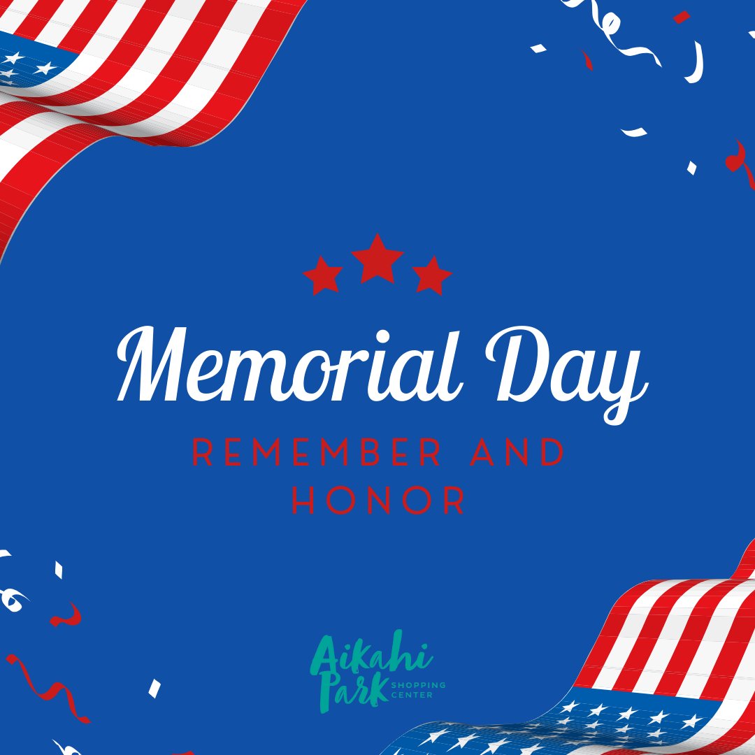aikahipark's tweet image. Honoring the brave souls who made the ultimate sacrifice for our freedom. 🇺🇸

#MemorialDay #RememberTheFallen