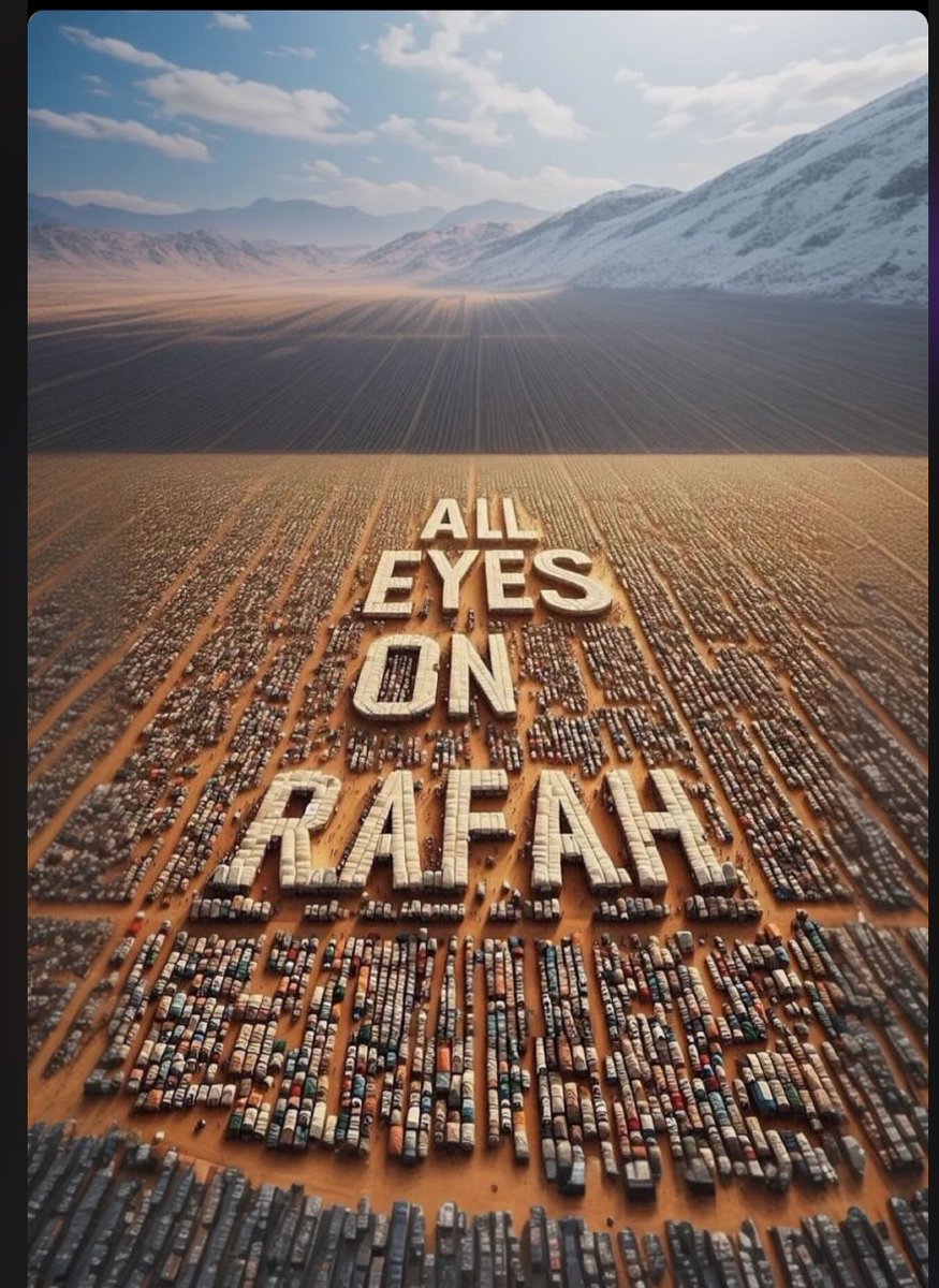 Human Rights is for everyone. The ICJ &amp; ICC have clearly stated that attacks on Rafah would be a violation of International Law. If you are a supporter of justice in all its forms how can you not condemn what has happened. It makes the heart bleed that humanity is dying 😢