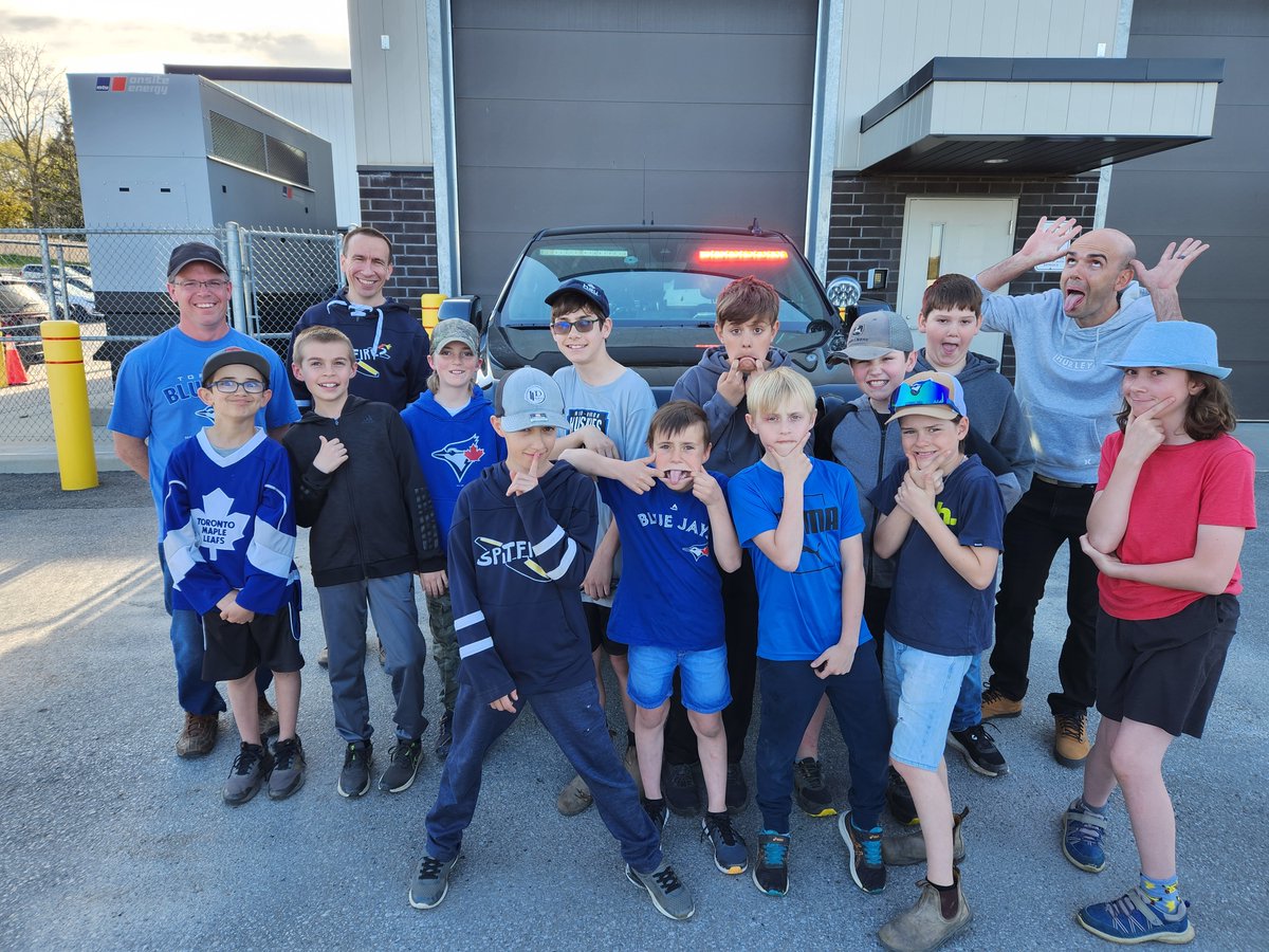OPP_WR's tweet photo. #HuronOPP detachment had a visit from the #Zurich Mennonite Church boy's club. These polite and funny young guys had a chance to climb through a cruiser, and check out the #OPP patrol ATV's and bicycles. #communityengagement #Bluewater #centralhuron #youthengagement ^cs. https://t.co/iIxG2UYJeT