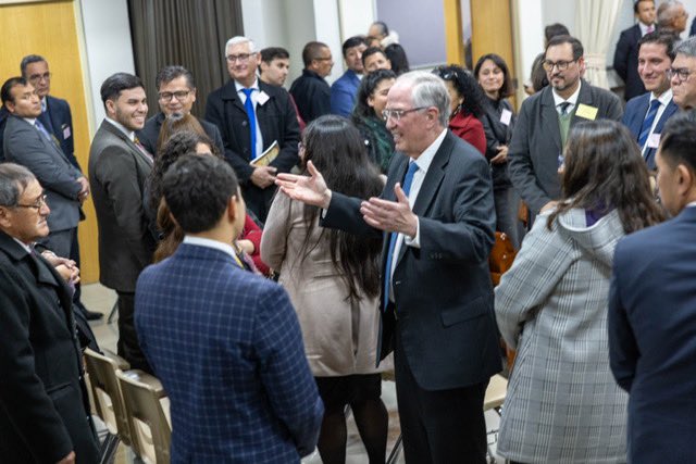 AndersenNeilL's tweet photo. Being in Chile has been a thrilling experience. In a leadership meeting with the priesthood and sister leaders from 10 stakes this past Saturday, I was amazed with the spiritual depth and insights of the comments and the questions.  All 10 stake presidents were returned missionaries. Many were second- and third-generation members with testimonies deep in their hearts.
 
With the youth on Friday night, the Spirit of the Lord was plentiful. Their eyes were bright and their hearts were open and willing.  We have a remarkable future in this very modern and progressive country.  
 
Of course, the missionaries from the two missions in attendance on Friday were amazing. A combination of every country in South America—Chile, Brazil, Peru, Colombia, Paraguay, Ecuador, Bolivia, Argentina, Uruguay, and Venezuela. Remarkable!
 
Finally, our stake conference on Sunday, full of faith and discipleship. I must have shaken 600 hands. A beautiful country! A beautiful people! A very bright future for the restored gospel!