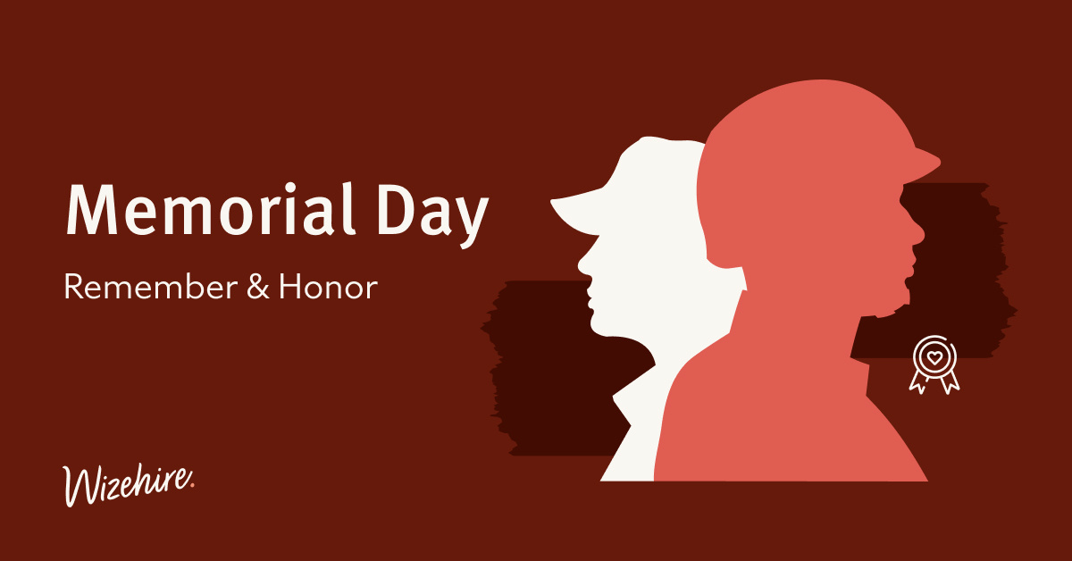 On #MemorialDay, we remember and honor the brave individuals who made the ultimate sacrifice for our country. Their courage and dedication will never be forgotten. Wizehire salutes all those who have served and continue to serve our nation. 🇺🇸