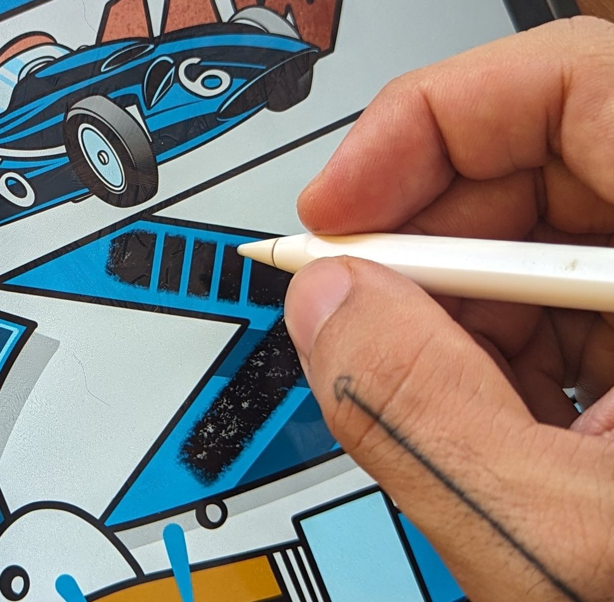 On Wednesday, come to the <a href="/MichelVaillant_/">Michel Vaillant</a> discord with whom I collaborate, for a chance to win 3 of my works.⚡🏎️

You can't miss it! 
(Link👇)