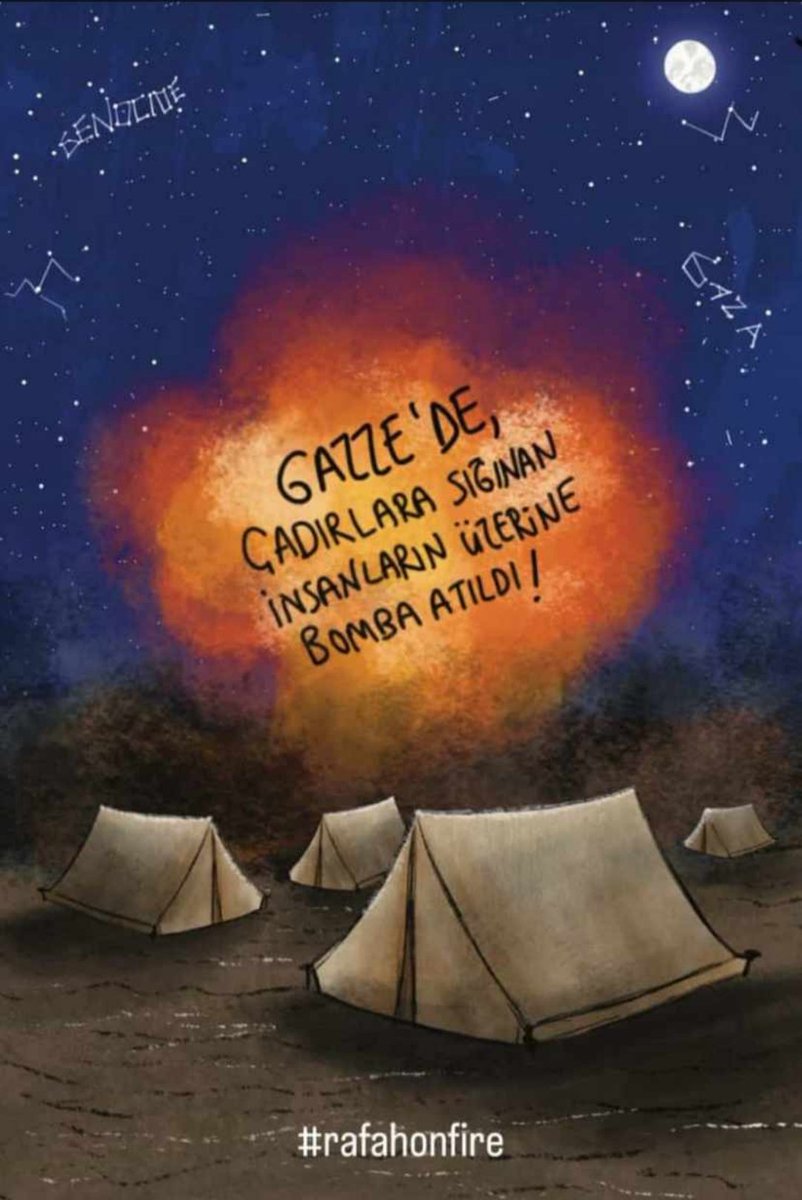 Gazze'de insanlar canlı canlı yakıldı.
#RafafOnFıre
