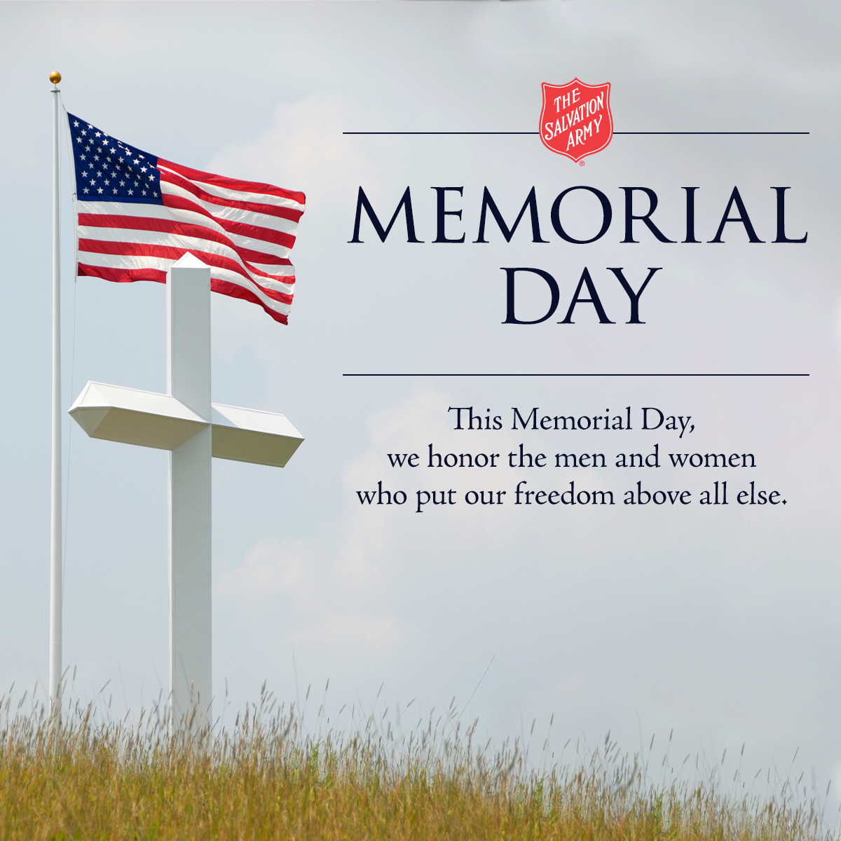 This Memorial Day, we honor the men and women who made the ultimate sacrifice for America's freedom. 🇺🇸

"Greater love has no one than this: to lay down one’s life for one’s friends."
📖John 15:13

#ThankYou #Military #Veterans #MemorialDay