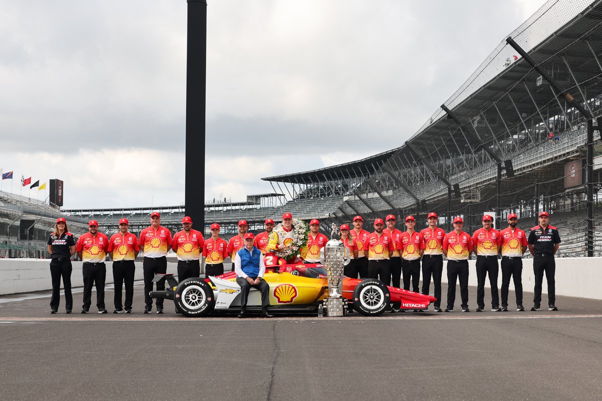 IMS's tweet photo. When you wake up an #Indy500 winner AGAIN 😁

#ThisIsMay | #INDYCAR https://t.co/cr8c6PUGeP