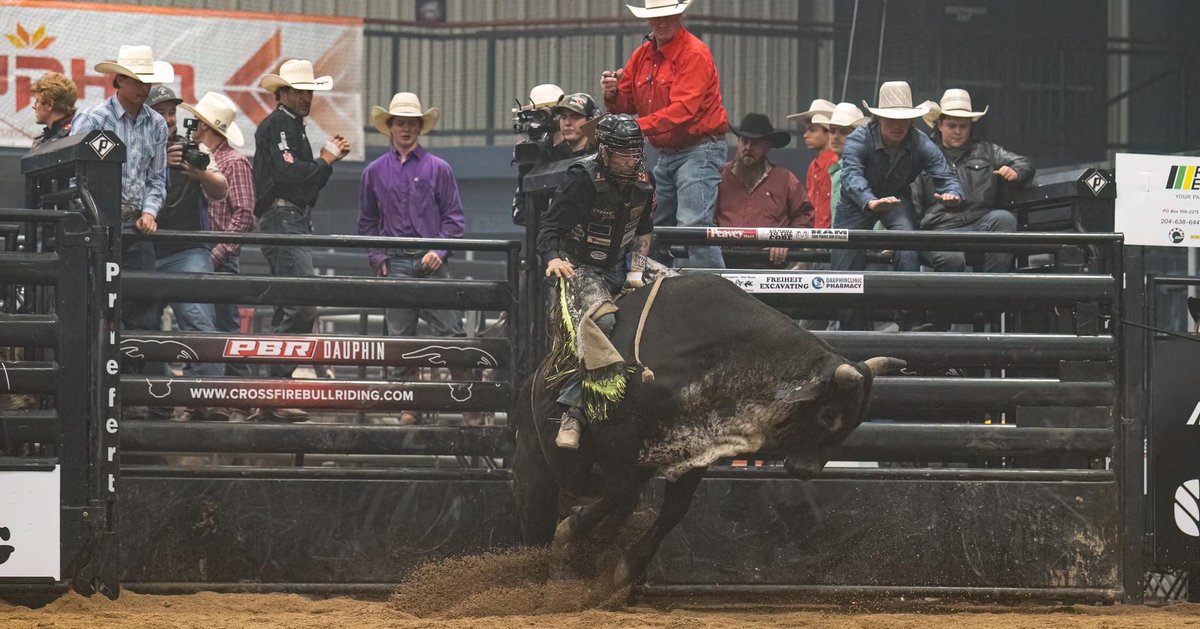 What a weekend of bullriding! Congrats to Dakota Buttar who won the Mazergroup PBR Dauphin presented by The Dauphin Adventure Fund on Friday. 🤠 We were proud to be part of such an awesome event!

Photos by Carey Lee

#mazergroup #pbr #newholland