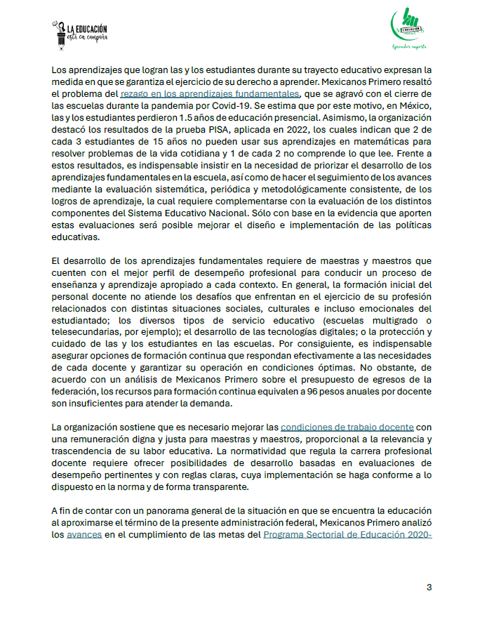 Mexicanos1o's tweet photo. #Carta a la próxima #presidenta #presidente de #México @XochitlGalvez @Claudiashein @AlvarezMaynez 1/3
@reformanacional @El_Universal_Mx @CanalOnceTV @LaRazon_mx @SinEmbargoMX @lajornadaonline @Reporte_Indigo @Reporte98_5 @asilascosasWPM @Excelsior @AztecaNoticias @noroestemx https://t.co/lfvAavCjt8