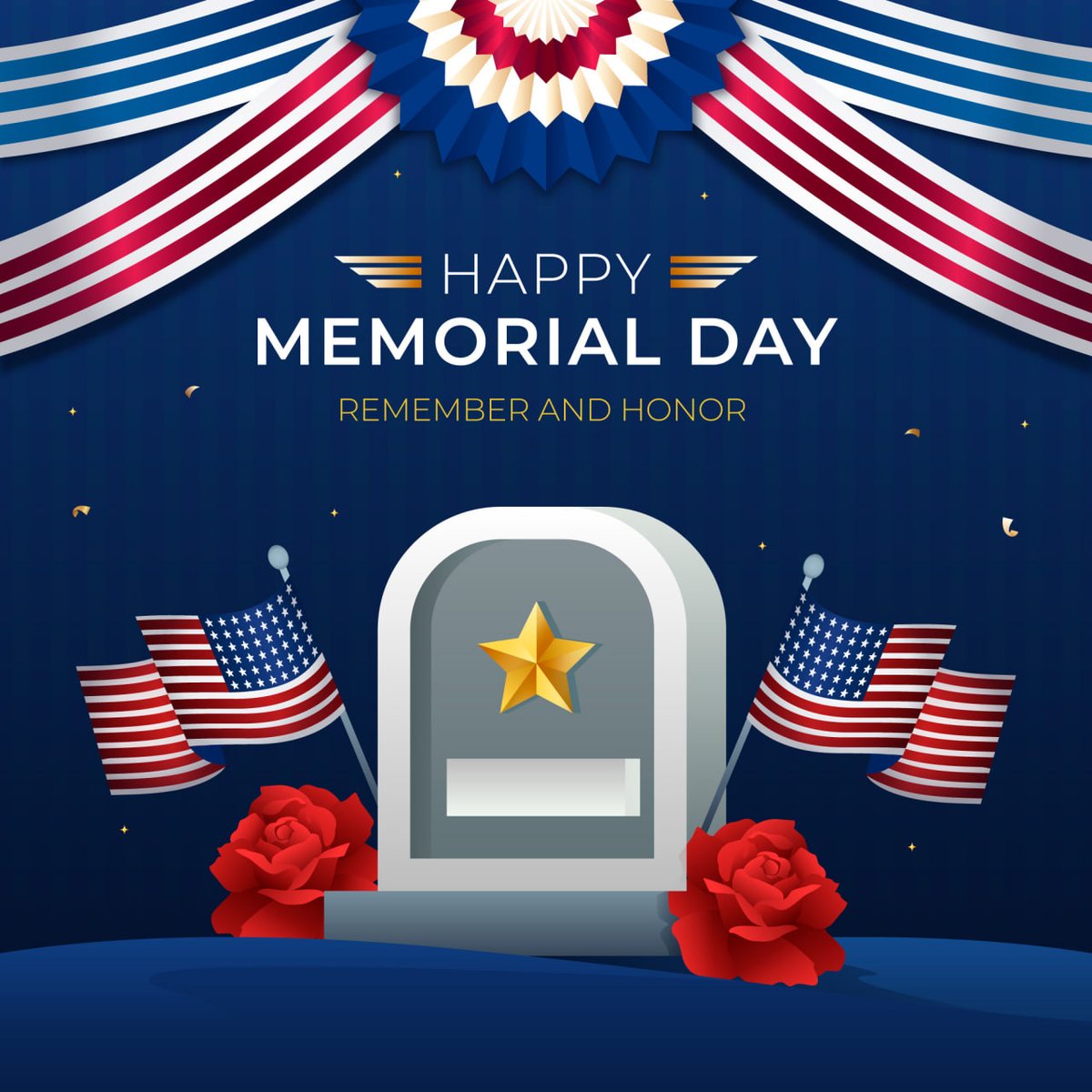 Honoring all American heroes who made the ultimate sacrifice for our country. #Memorial #holidays