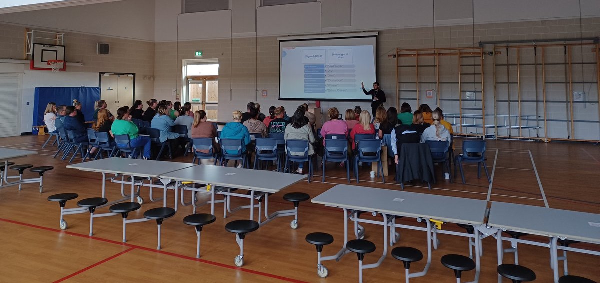 A great turnout for our families event, understanding and supporting children with ADHD. Thank you to Arron from @ADHDFoundation for leading this and <a href="/newsolutionsCIC/">NEW Solutions CIC</a>  for their support in organising.