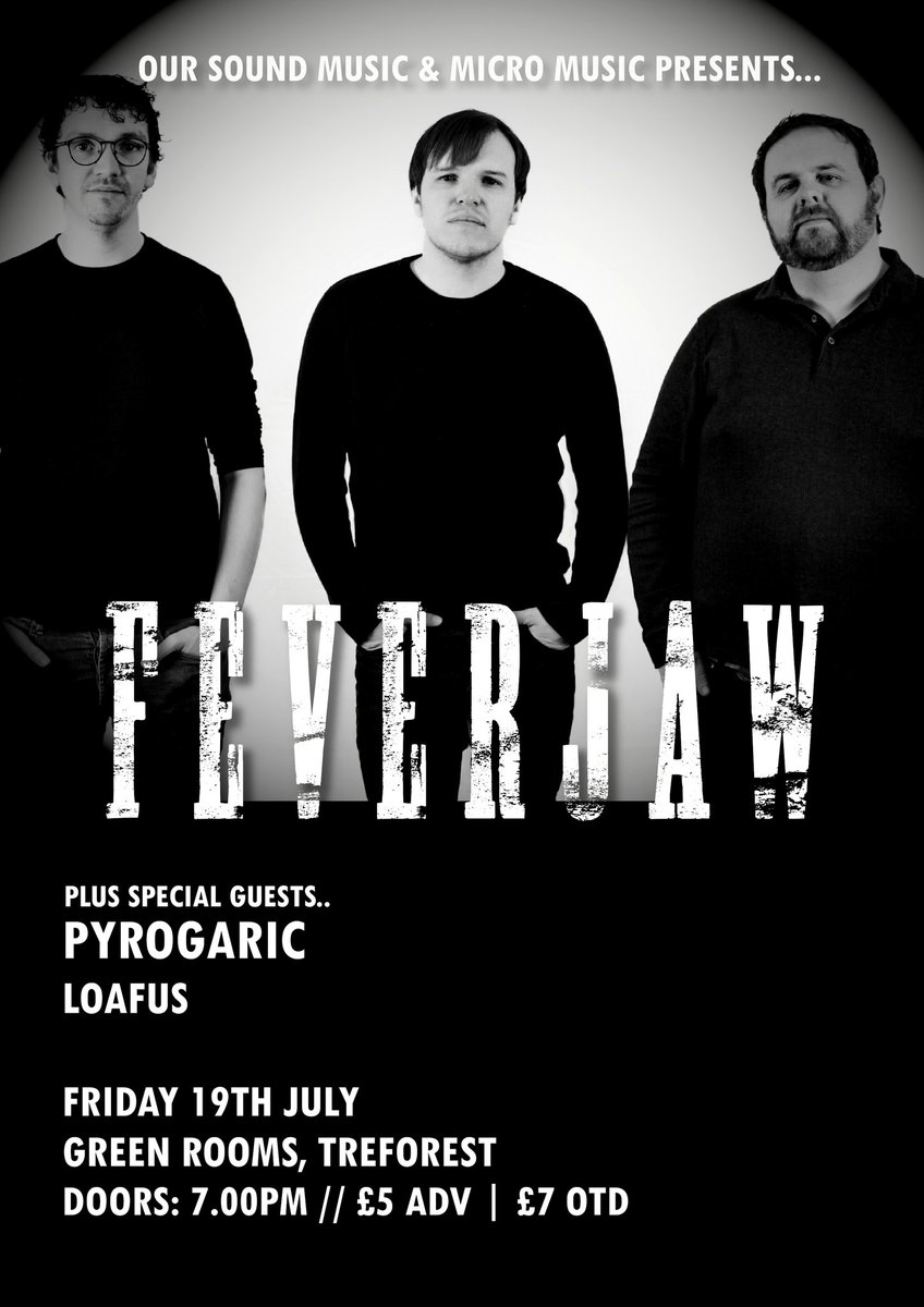 NEW SHOW!

Heading to Green Rooms, Treforest for a special headline show on July 19th in support of our new album THESE TIMES OF TROUBLE 

#livemusic #newshow #gigs
