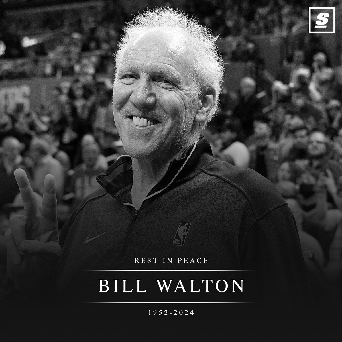 2-time NBA champion & Naismith Basketball Hall of Famer Bill Walton has passed away at the age of 71 following a battle with cancer. RIP.
