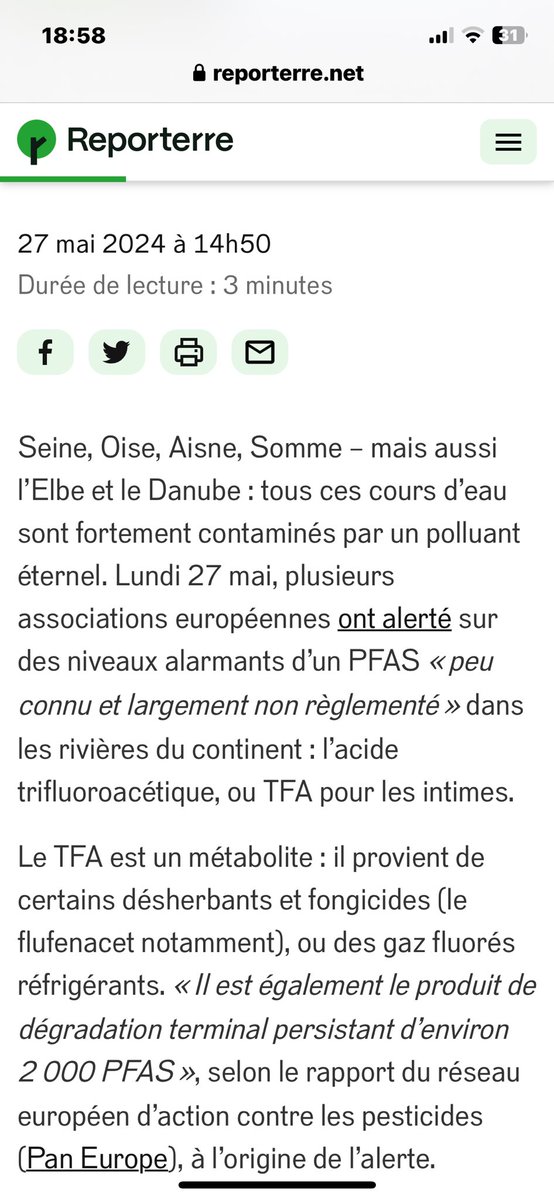 Pas du suppression sans solution 👏 4 millions d’hectares, sont traités avec le #flufenacet désherbant indispensable pour les #céréaliers . Sans nouvelle matière active l’effondrement de la culture du #blé arrive en 2025 !@coordinationrur ⁦@afpfr⁩ ⁦@FNSEA⁩ ⁦⁦⁦