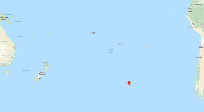 Point Nemo is located in the South Pacific Ocean, approximately 2,688 kilometers (1,670 miles) away from the nearest land. Situated at the point of coordinates 48°52.6′S 123°23.6′W, it is the most remote location on Earth, as it is the furthest point from any landmass.