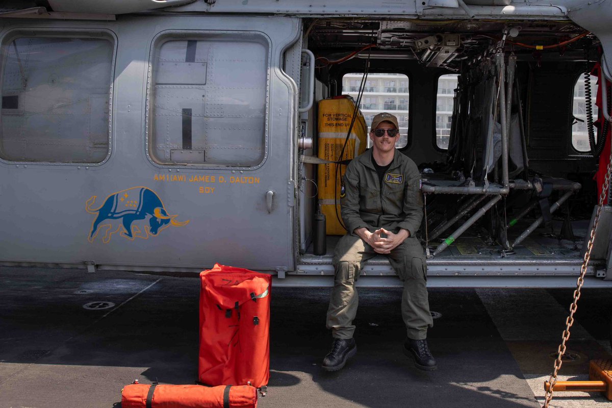 “I flew around the Statue of Liberty and got a bunch of great pictures. Most people have to pay to get flown around and I was able to do it for free. I saw some museums, the 9/11 memorial and even caught a Yankees game. So, I guess you could say Fleet Week has treated me well!”