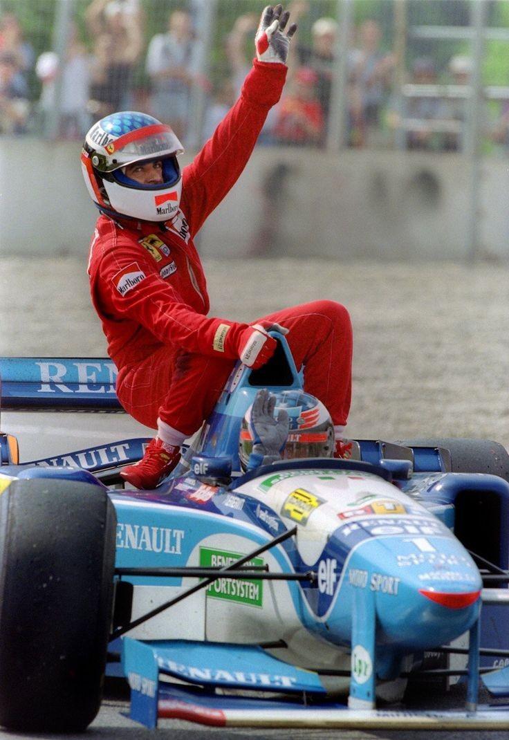 Canadian Grand Prix 1995 Jean Alesi/Michael Schumacher. #F1 #Formula1 #RetroGP #RetroF1 #KeepFightingMichael #CanadianGP