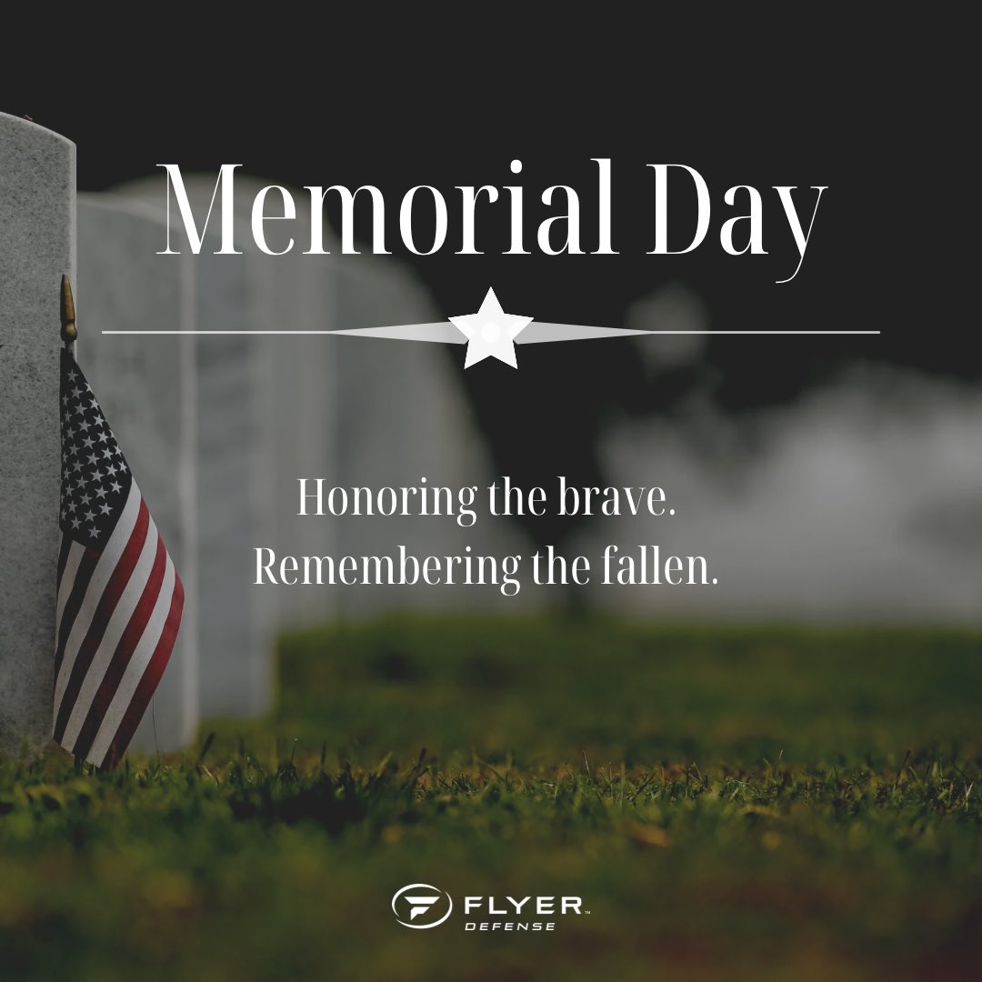 This Memorial Day, we honor and remember the brave men and women who made the ultimate sacrifice for our freedom. We extend our deepest gratitude to all who have served.