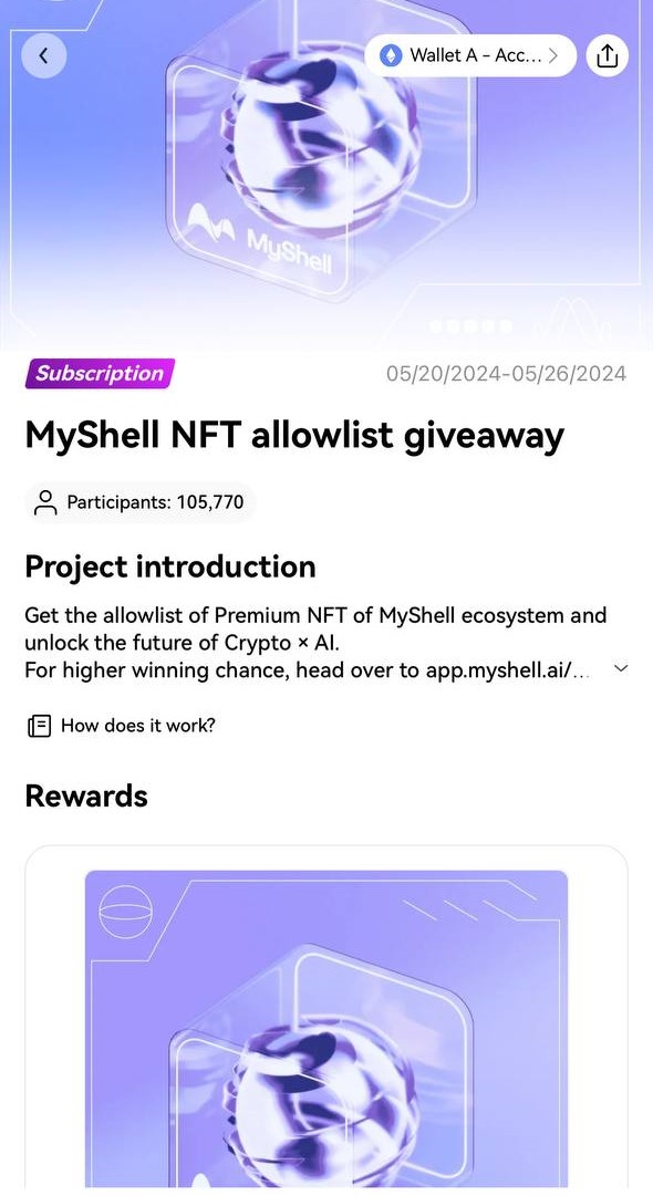 Guide to Receiving Whitelist for MyShell Project on OKX

🔥 Recent ROI of projects on OKX:

#Bitlayer: $1 - $1300 (X1300)
#EFAS: $250 - $600 (X2.5)
Space Nation: $60 - $900 (X15)
ℹ️ Introduction to the Project

MyShell is a platform for creating personalized voice chatbots