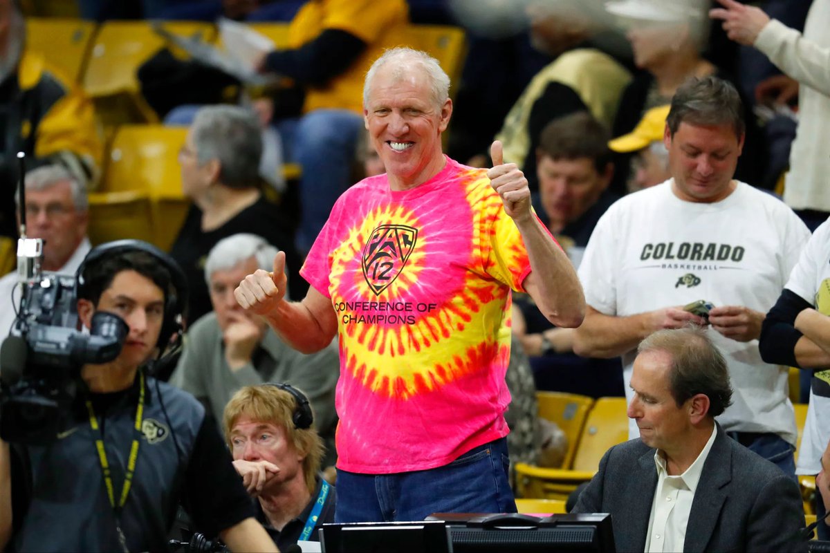 CBKReport's tweet photo. Bill Walton missed the final broadcast of the PAC-12 basketball with a health issue

Just days after the final game in the conference’s existence, Walton has passed away

There is no Conference of Champions without Bill Walton https://t.co/OotpJVrMWX