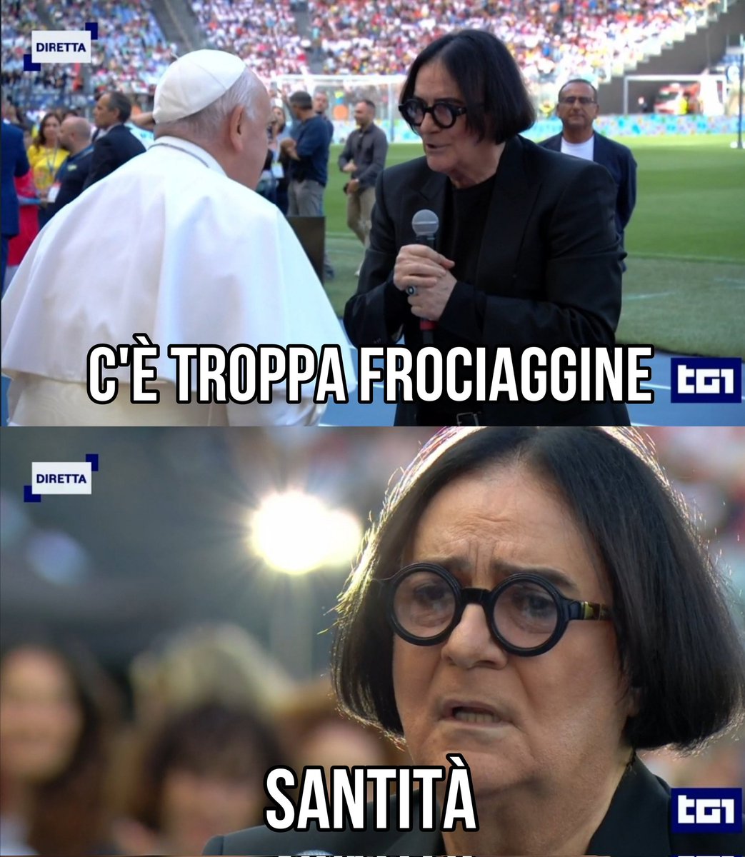 siriomerenda's tweet photo. adesso capisco...
#PapaFrancesco #frociaggine #Papa #27maggio https://t.co/XCMim3g3W5